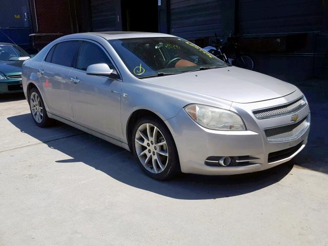 1G1ZK57738F223457 - 2008 CHEVROLET MALIBU LTZ GRAY photo 1