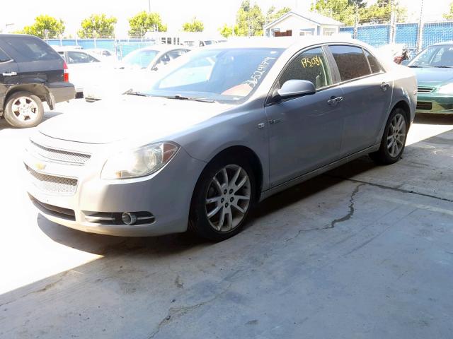 1G1ZK57738F223457 - 2008 CHEVROLET MALIBU LTZ GRAY photo 2