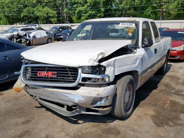 2GTEC19T4X1568556 - 1999 GMC NEW SIERRA WHITE photo 2