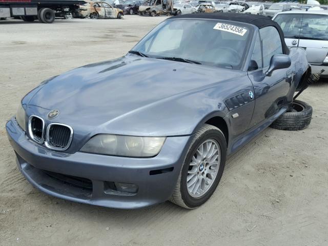WBACN33481LM00545 - 2001 BMW Z3 2.5 GRAY photo 2