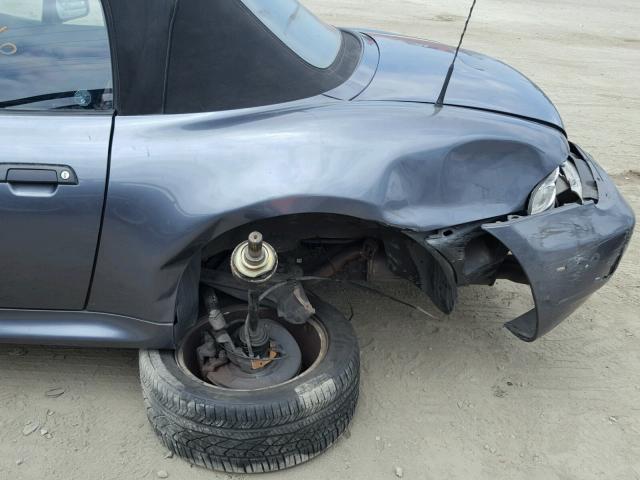 WBACN33481LM00545 - 2001 BMW Z3 2.5 GRAY photo 9