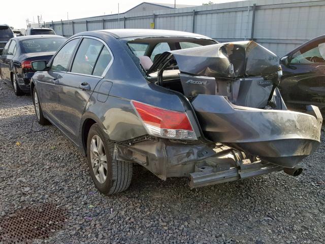 1HGCP2F46AA052101 - 2010 HONDA ACCORD LXP GRAY photo 3