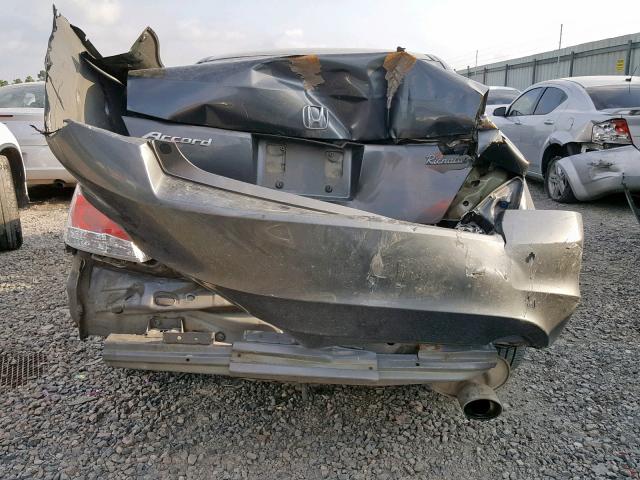 1HGCP2F46AA052101 - 2010 HONDA ACCORD LXP GRAY photo 9