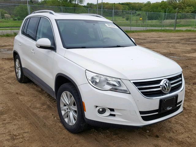 WVGBV75N69W515503 - 2009 VOLKSWAGEN TIGUAN SE WHITE photo 1