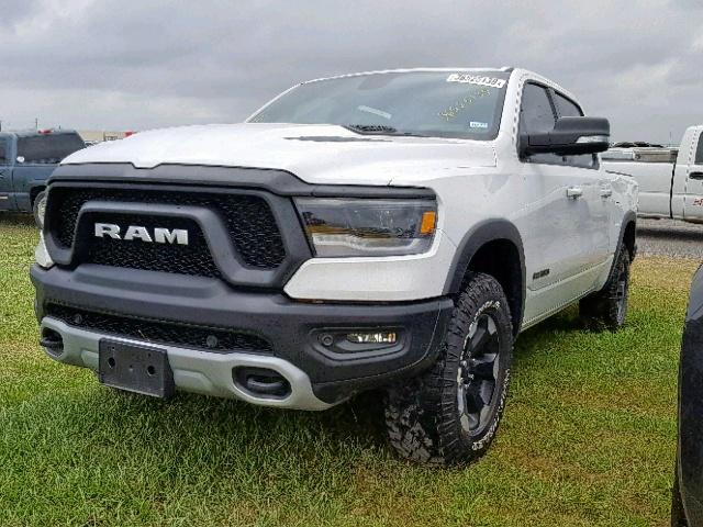 1C6SRFLTXKN569779 - 2019 RAM 1500 REBEL თეთრი ფოტო 2