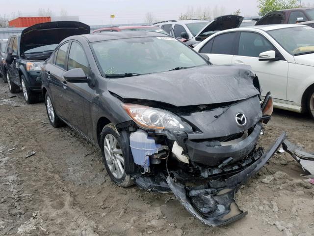 JM1BL1UF0D1800995 - 2013 MAZDA 3 I BLACK photo 1