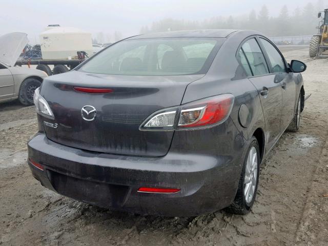 JM1BL1UF0D1800995 - 2013 MAZDA 3 I BLACK photo 4