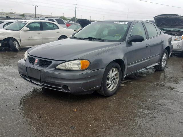 1G2NF52F04M508149 - 2004 PONTIAC GRAND AM S GRAY photo 2