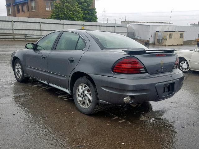 1G2NF52F04M508149 - 2004 PONTIAC GRAND AM S GRAY photo 3