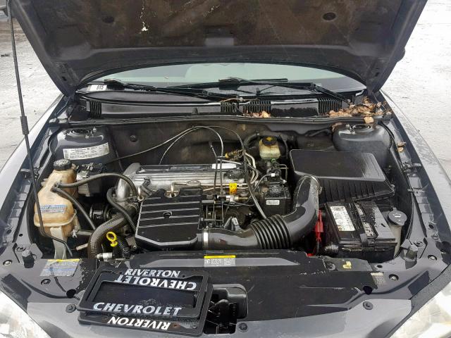 1G2NF52F04M508149 - 2004 PONTIAC GRAND AM S GRAY photo 7