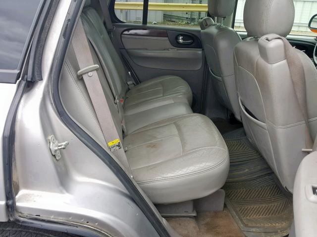 1GKDT13S552241578 - 2005 GMC ENVOY SILVER photo 6