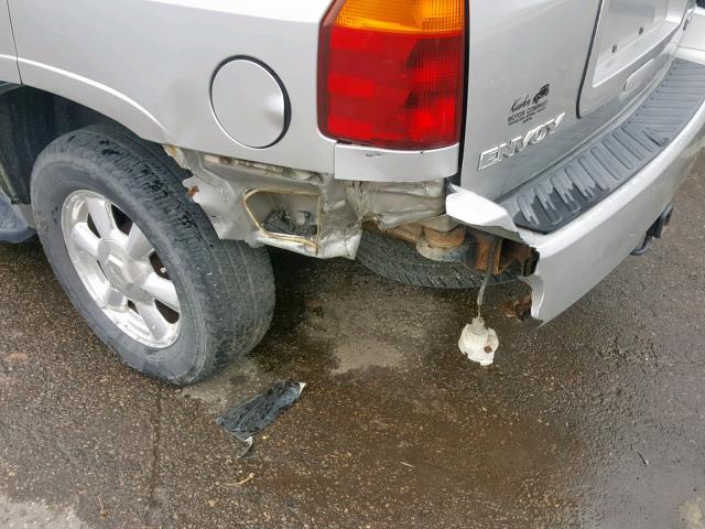 1GKDT13S552241578 - 2005 GMC ENVOY SILVER photo 9