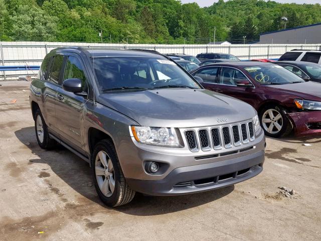 1C4NJDBB1DD222649 - 2013 JEEP COMPASS SP Сұр фото 1