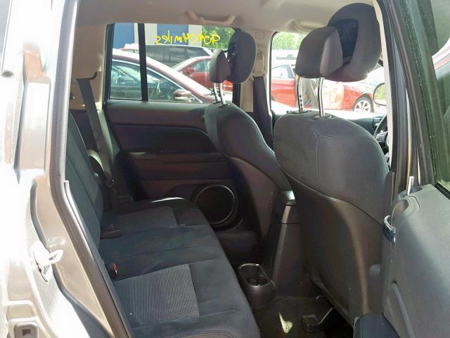 1C4NJDBB1DD222649 - 2013 JEEP COMPASS SP Сұр фото 6