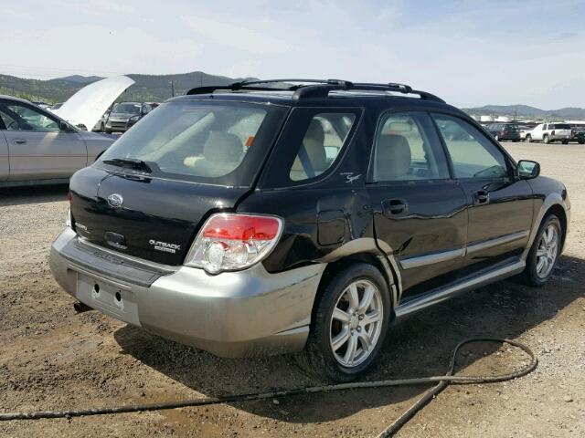 JF1GG63677H803614 - 2007 SUBARU IMPREZA OU BLACK photo 4