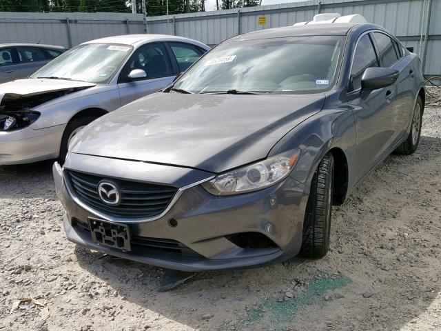 JM1GJ1U68E1151427 - 2014 MAZDA 6 SPORT GRAY photo 2