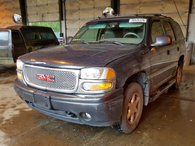 1GKEK63U33J280405 - 2003 GMC YUKON DENA GRAY photo 2