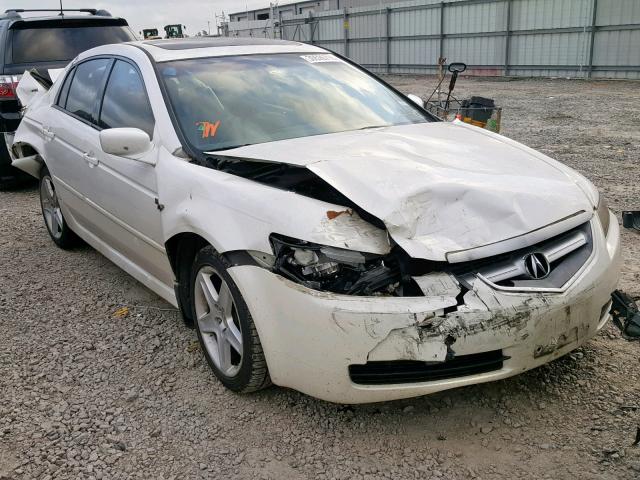 19UUA66216A069441 - 2006 ACURA 3.2TL WHITE photo 1