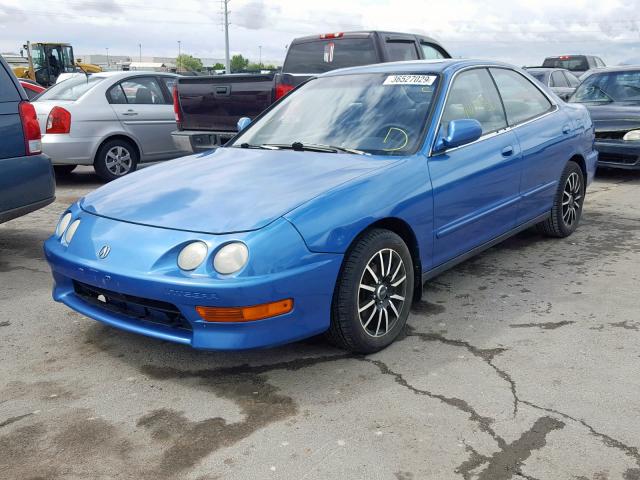 JH4DB7651YS001146 - 2000 ACURA INTEGRA LS BLUE photo 2