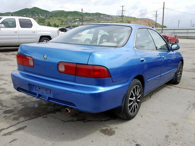 JH4DB7651YS001146 - 2000 ACURA INTEGRA LS BLUE photo 4