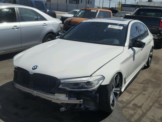 WBAJB9C52JB036723 - 2018 BMW M550XI WHITE photo 2