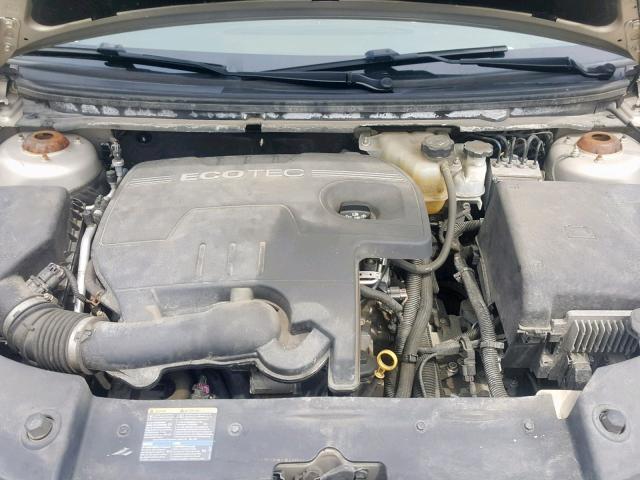 1G1ZC5EB2AF119911 - 2010 CHEVROLET MALIBU 1LT TAN photo 7
