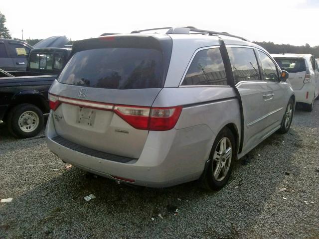 5FNRL5H92CB078381 - 2012 HONDA ODYSSEY TO SILVER photo 4