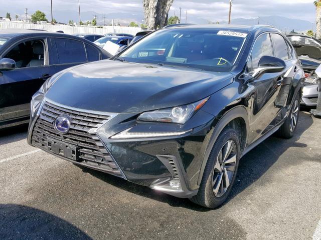 JTJBJRBZ7J2089767 - 2018 LEXUS NX 300H BLACK photo 2