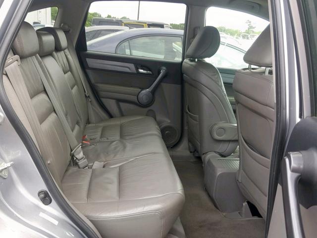 5J6RE48718L025527 - 2008 HONDA CR-V EXL SILVER photo 6