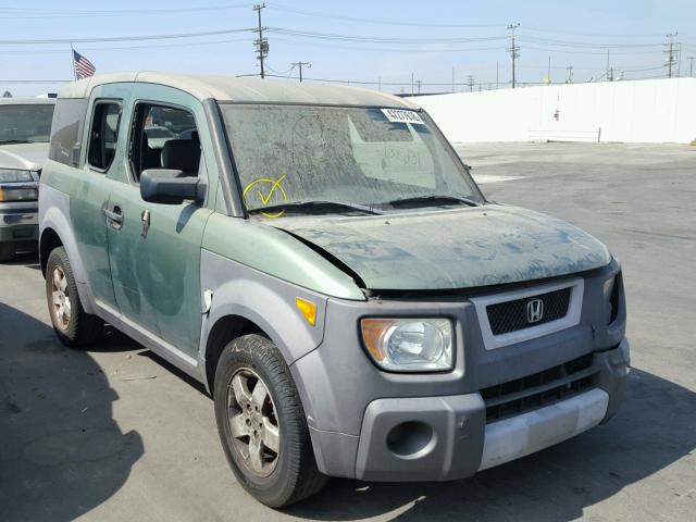 5J6YH18504L010026 - 2004 HONDA ELEMENT EX GREEN photo 1