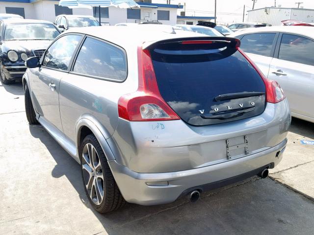 YV1MK672692151250 - 2009 VOLVO C30 T5 SILVER photo 3