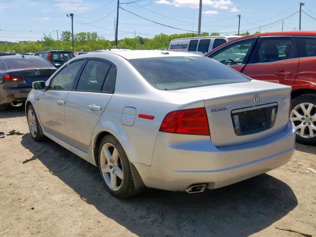 19UUA66256A031954 - 2006 ACURA 3.2TL SILVER photo 3