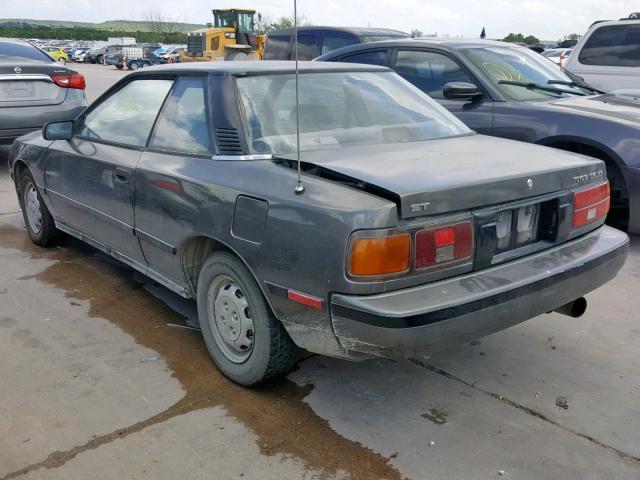 JT2ST66C6J7207997 - 1988 TOYOTA CELICA ST CHARCOAL photo 3