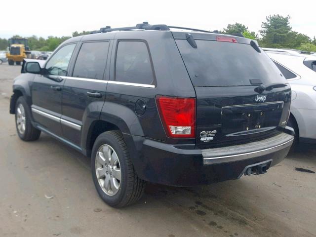 1J8HR582X8C232149 - 2008 JEEP GRAND CHER BLACK photo 3