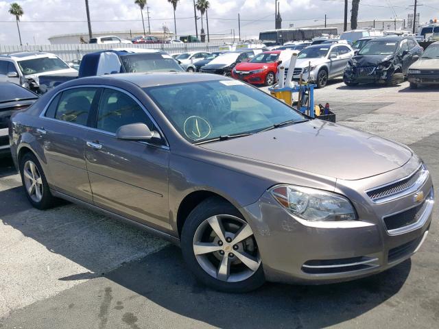 1G1ZC5E09CF114304 - 2012 CHEVROLET MALIBU 1LT GRAY photo 1