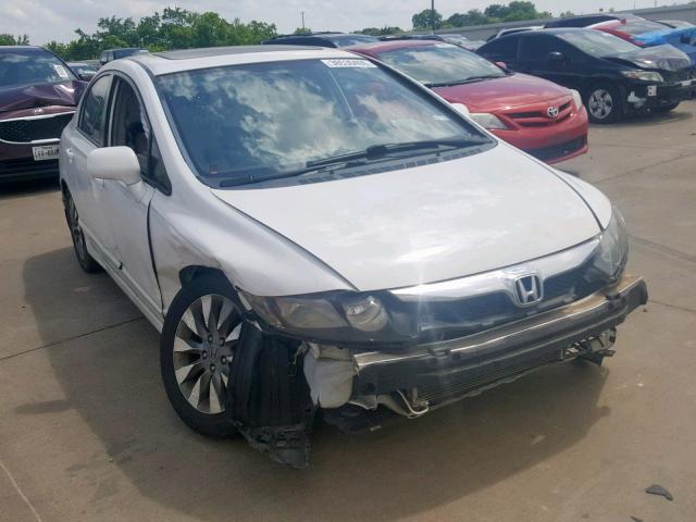 2HGFA1F98BH523348 - 2011 HONDA CIVIC EXL WHITE photo 1