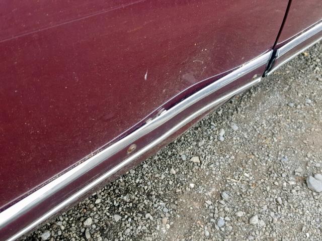 1G4NC54U1JM041301 - 1988 BUICK SKYLARK CU MAROON photo 10