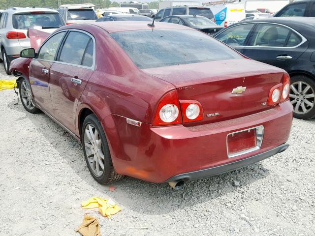 1G1ZK57748F233253 - 2008 CHEVROLET MALIBU LTZ ბურგუნდია ფოტო 3