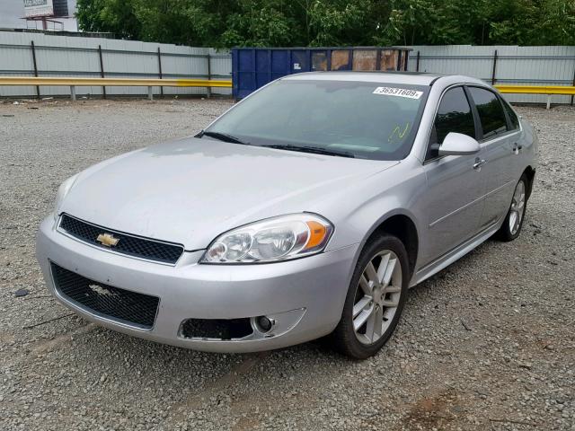 2G1WC5E34C1270724 - 2012 CHEVROLET IMPALA LTZ SILVER photo 2