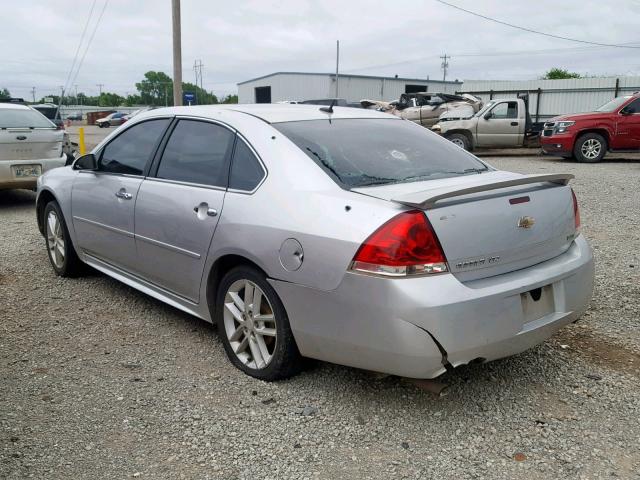 2G1WC5E34C1270724 - 2012 CHEVROLET IMPALA LTZ SILVER photo 3