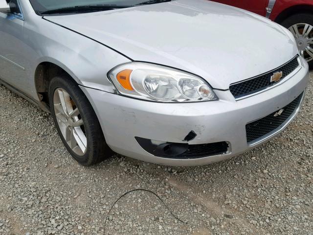 2G1WC5E34C1270724 - 2012 CHEVROLET IMPALA LTZ SILVER photo 9