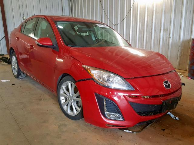 JM1BL1S57A1146826 - 2010 MAZDA 3 S RED photo 1