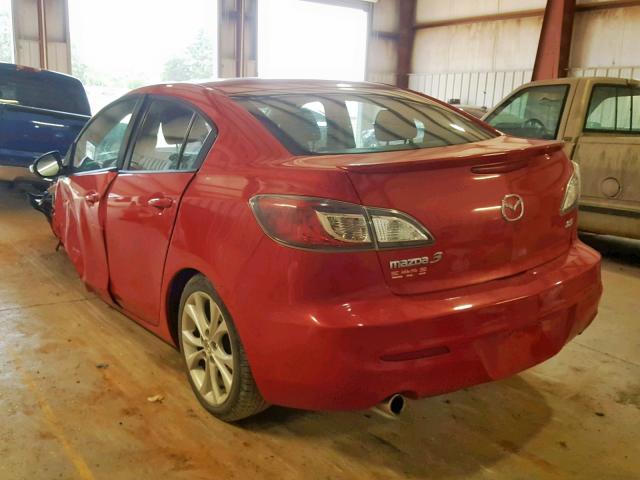 JM1BL1S57A1146826 - 2010 MAZDA 3 S RED photo 3