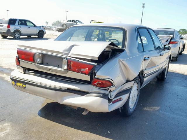 1G4HP52K1VH485828 - 1997 BUICK LESABRE CU GOLD photo 4