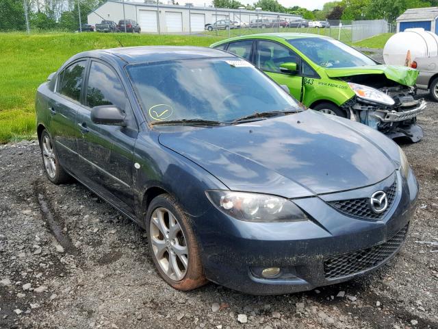 JM1BK32G781171302 - 2008 MAZDA 3 I GRAY photo 1