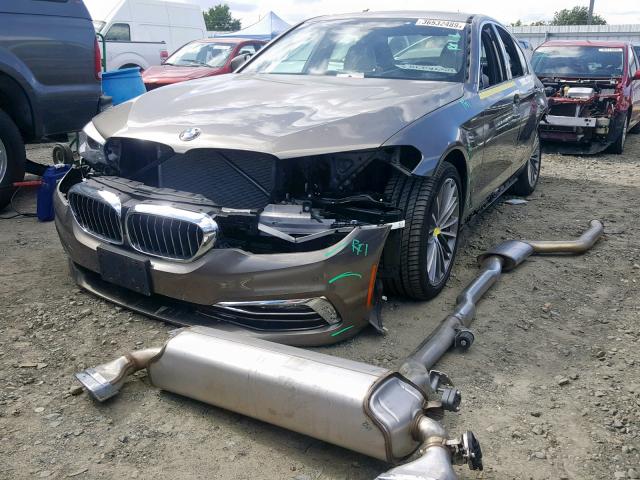 WBAJE5C52JWA95170 - 2018 BMW 540 I GOLD photo 2