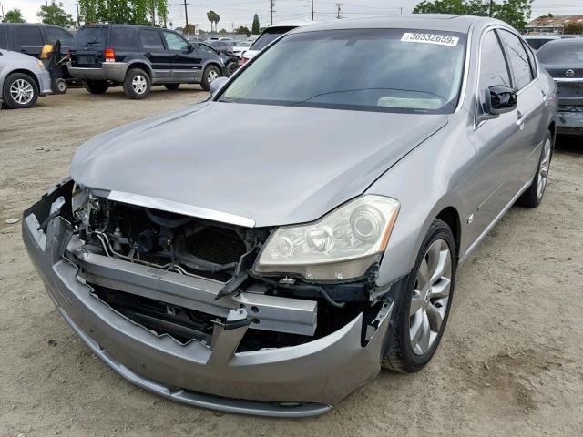 JNKAY01E86M100970 - 2006 INFINITI M35 BASE GRAY photo 2