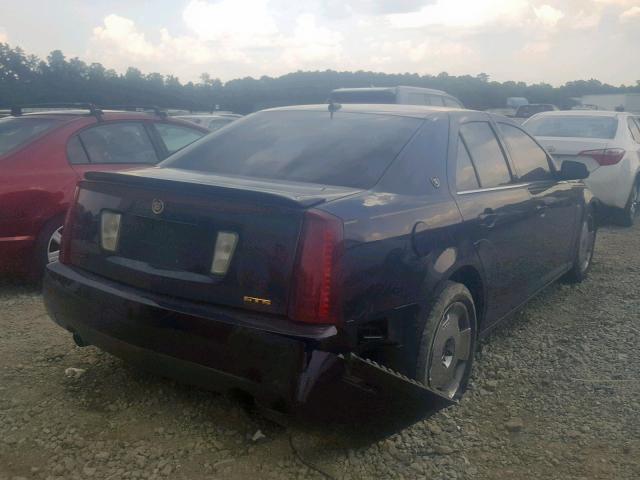 1G6DW677960104200 - 2006 CADILLAC STS PURPLE photo 4