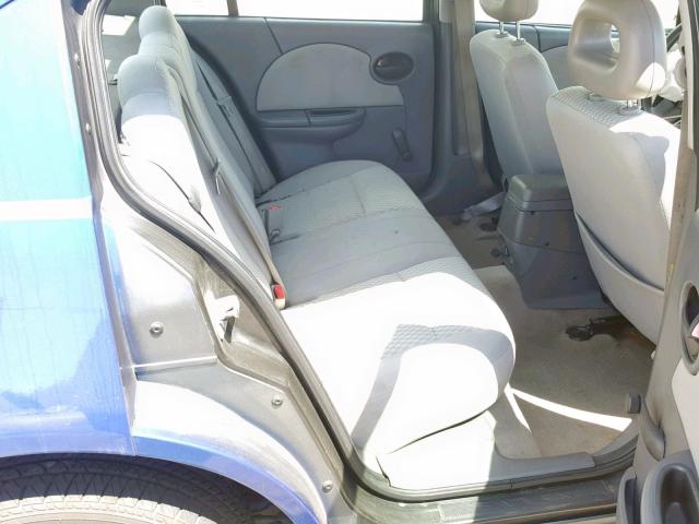1G8AJ55F96Z189421 - 2006 SATURN ION LEVEL BLUE photo 6