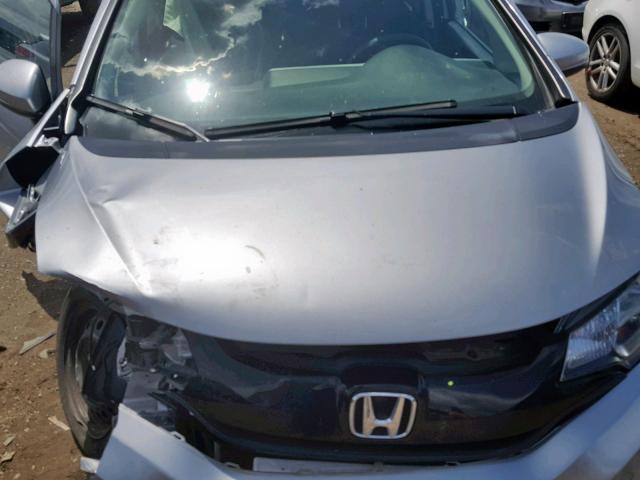 JHMGK5H55HS024170 - 2017 HONDA FIT LX SILVER photo 7